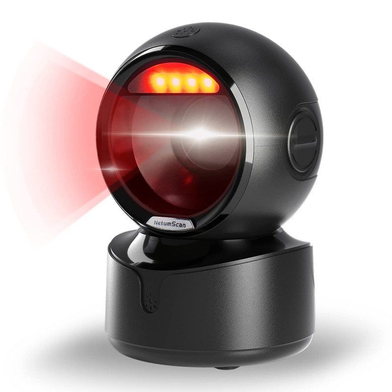 NetumScan Automatic Omnidirectional Desktop Barcode Scanner