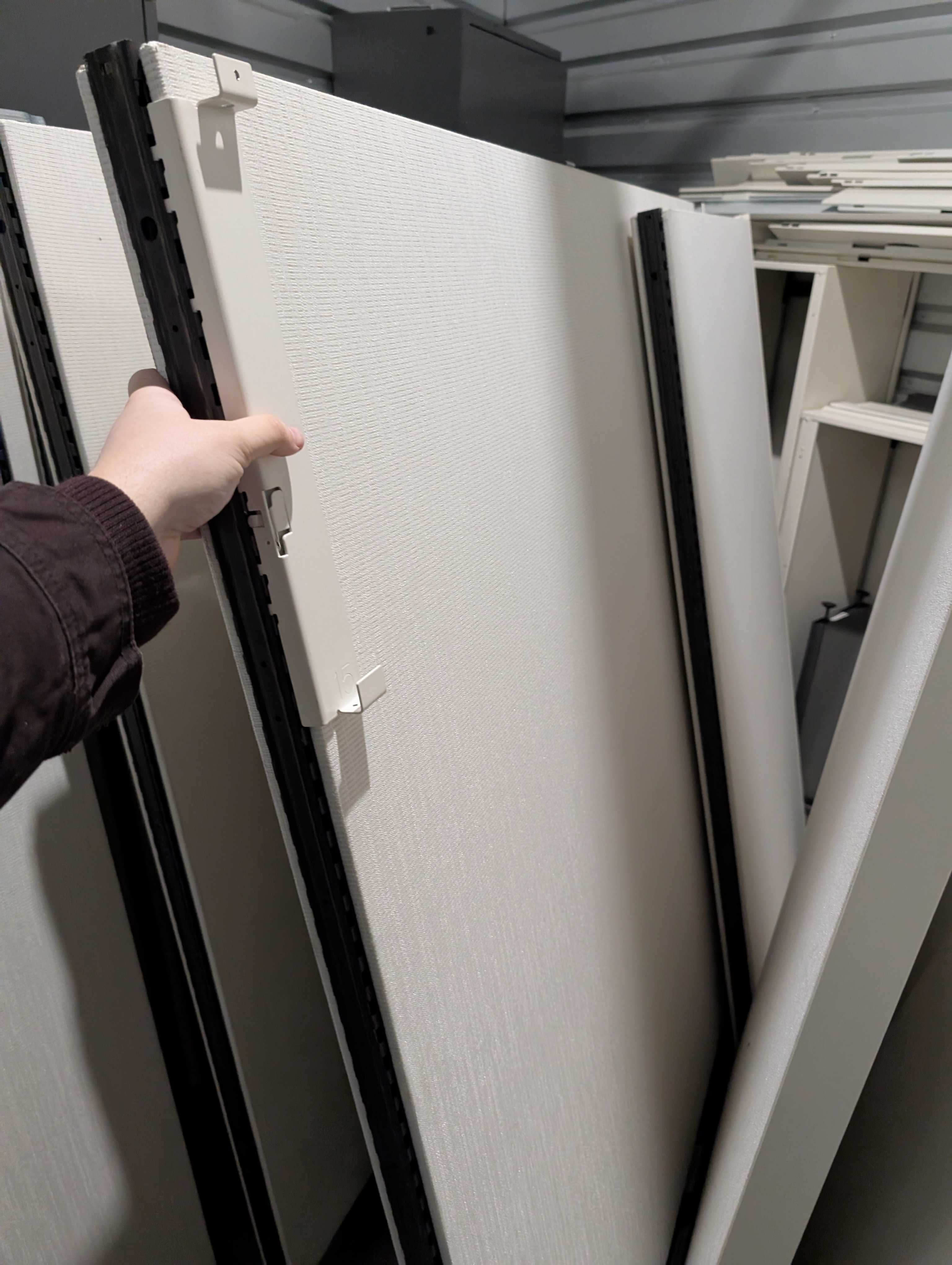 Allsteel metal shelfing 52in X 15in X 15in