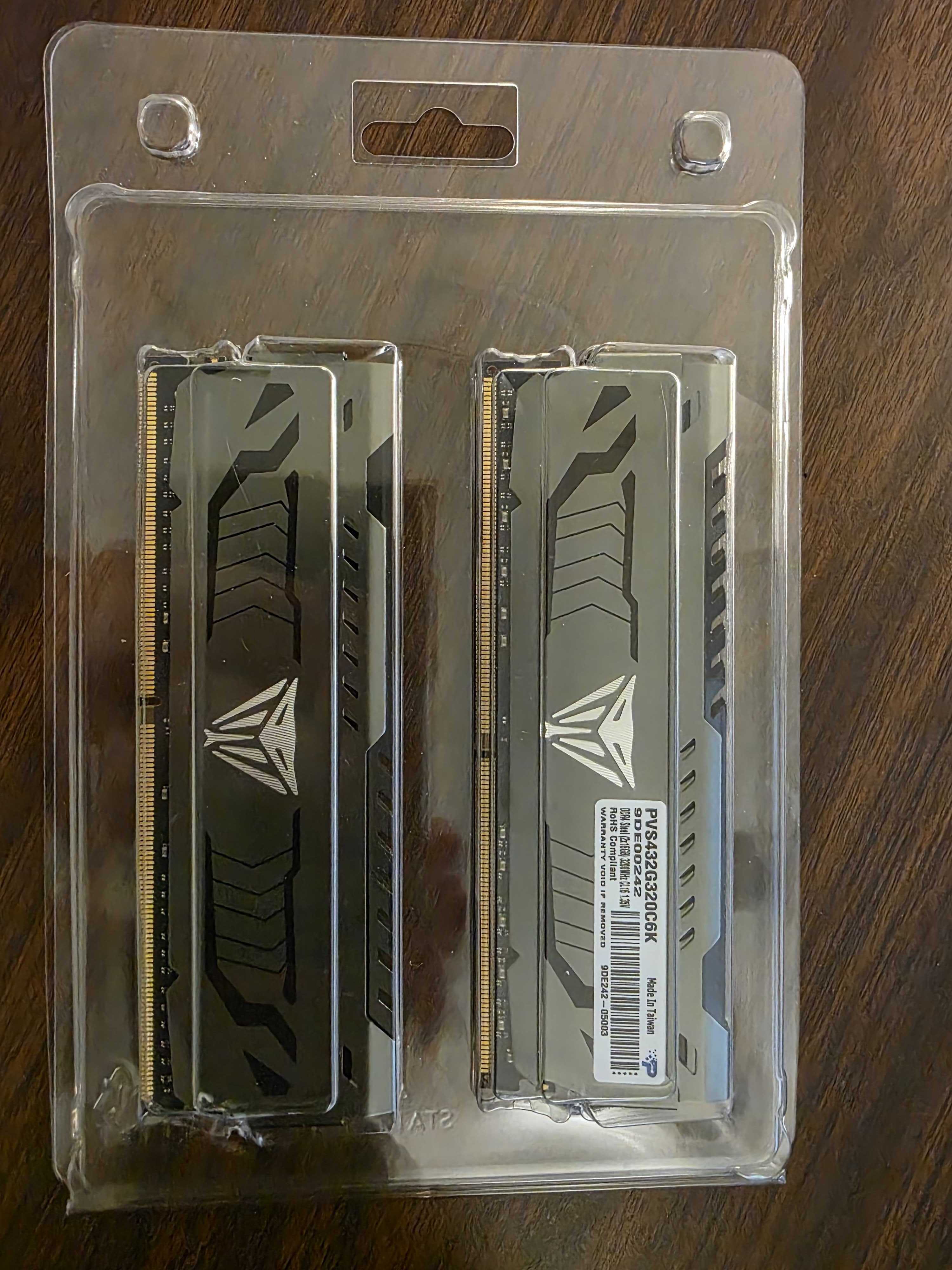 Patriot Viper Steel 32GB (2 x 16GB) DDR4-3200 CL16 Desktop RAM