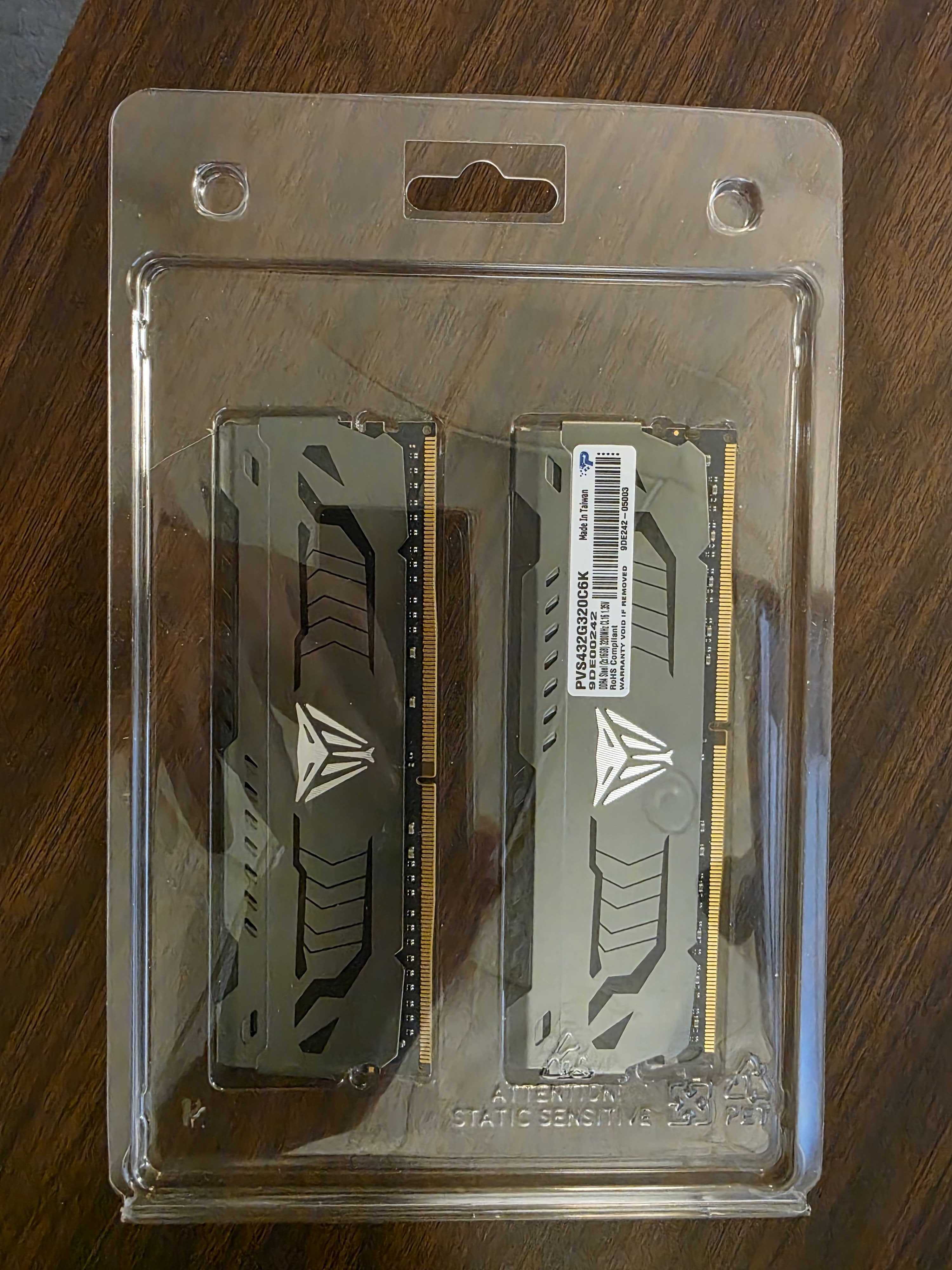 Patriot Viper Steel 32GB (2 x 16GB) DDR4-3200 CL16 Desktop RAM