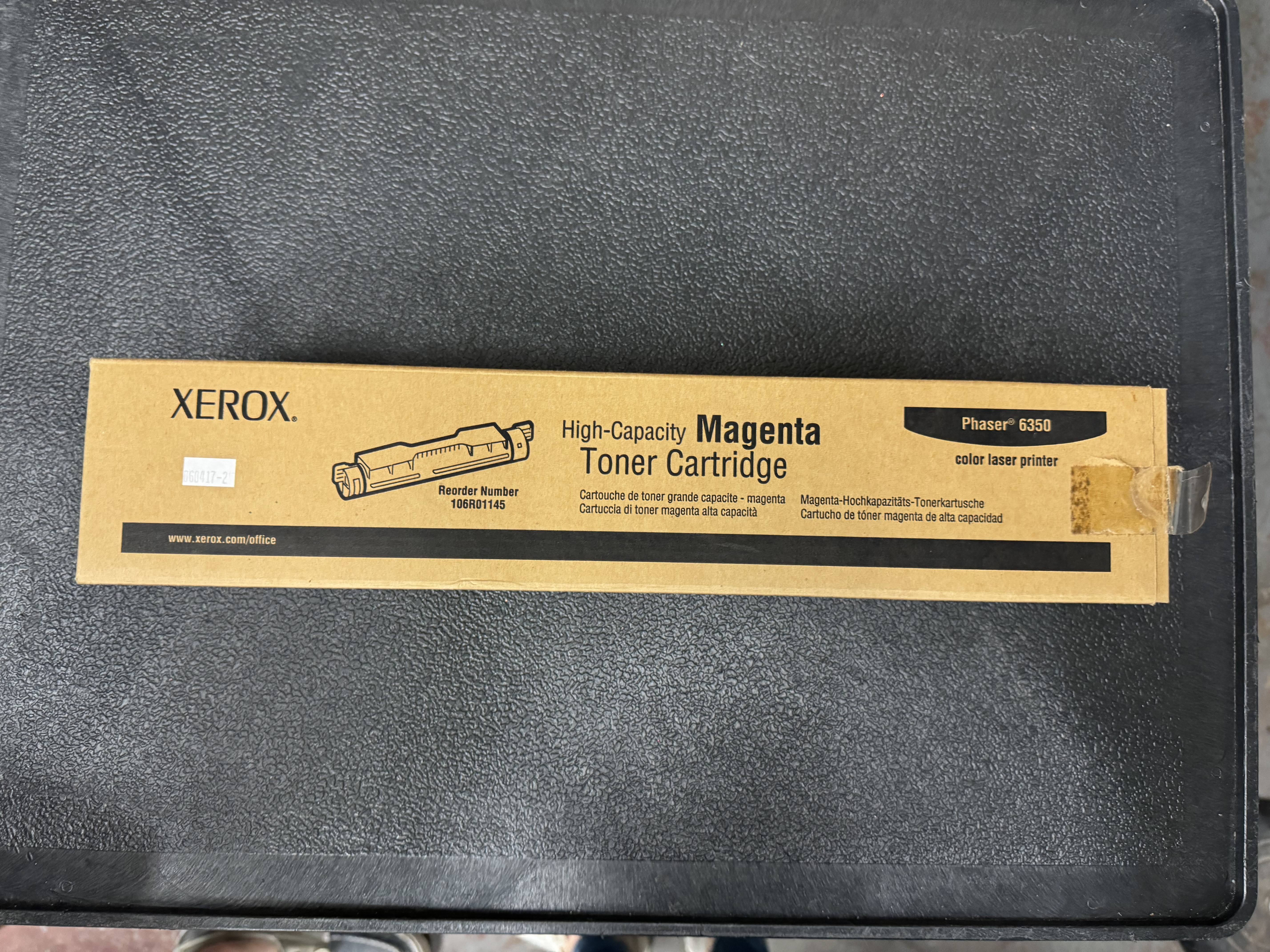 Genuine Xerox Phaser 6350 Magenta Toner Cartridge