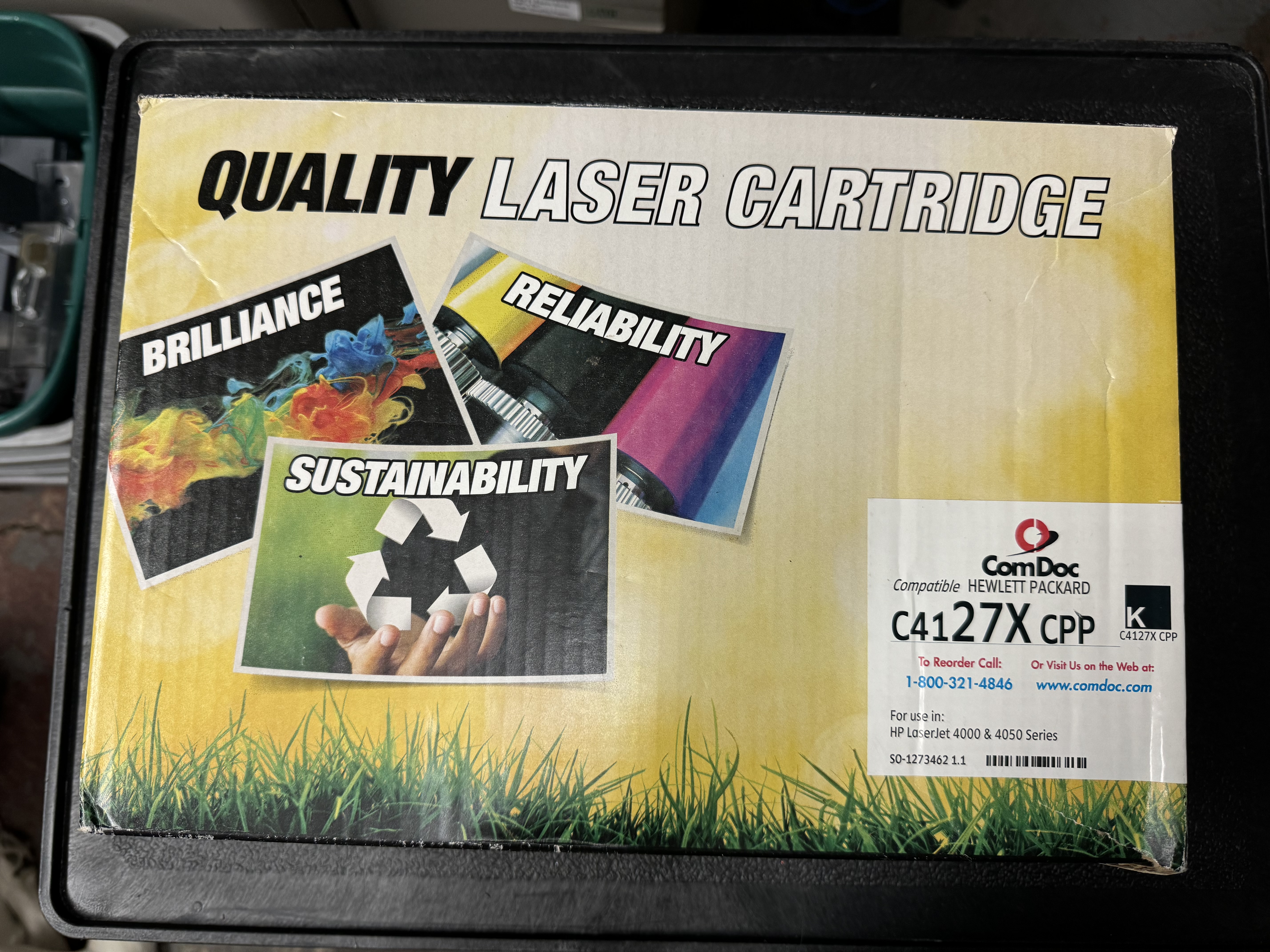 HP C4127X Black Toner for LaserJet 4000 4050 Series