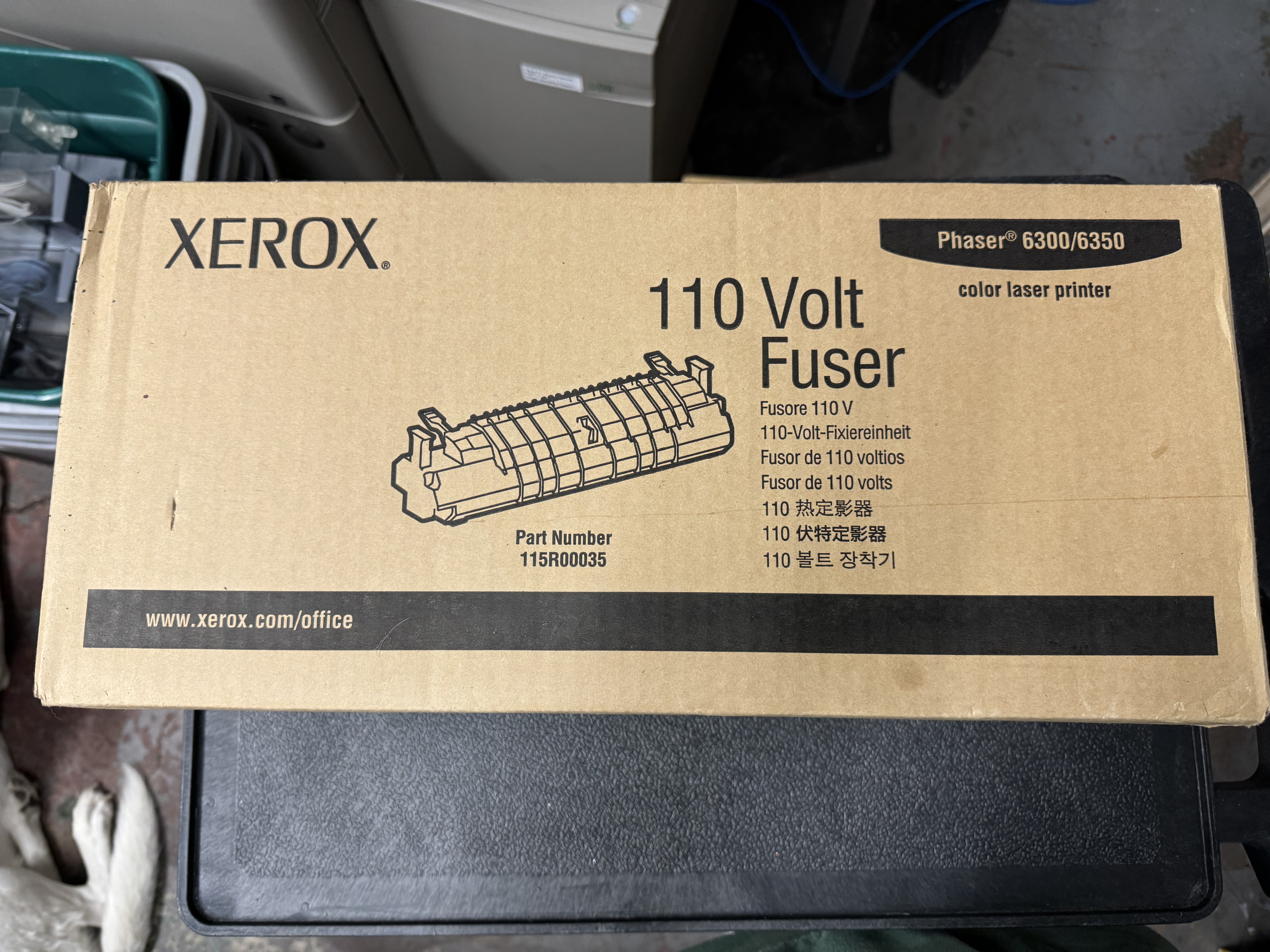 Xerox 115R00035 110 Volt Fuser for Phaser 6300 6350 Printers