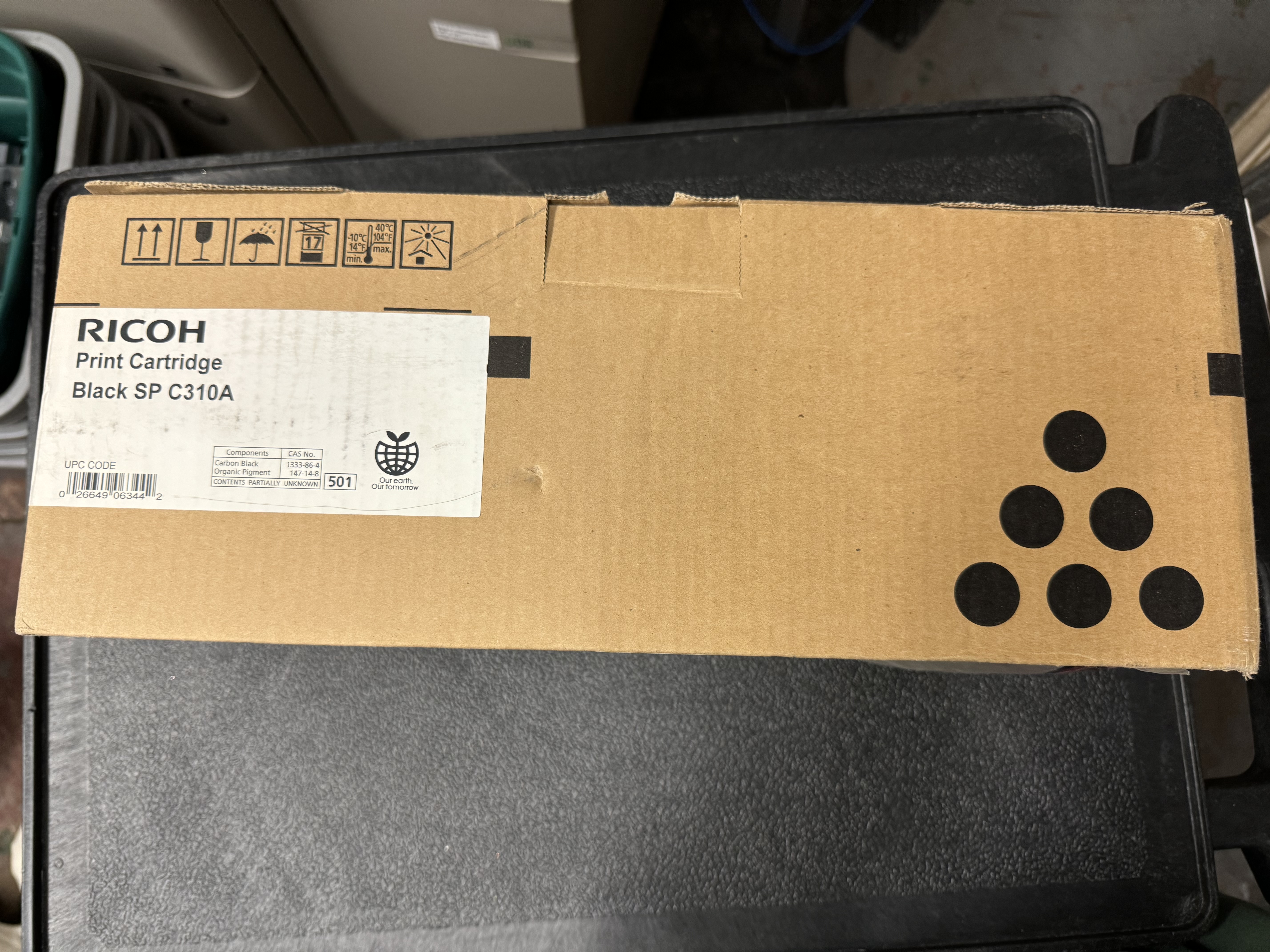 Ricoh SP C310A Black Toner Cartridge for Aficio Printers