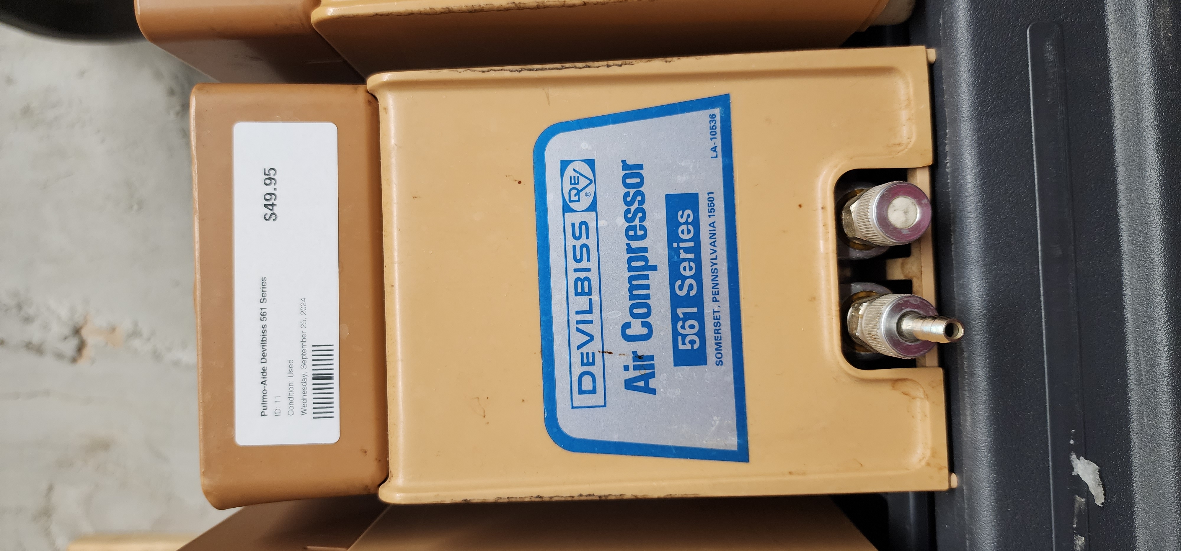 Pulmo-Aide Devilbiss 561 Series