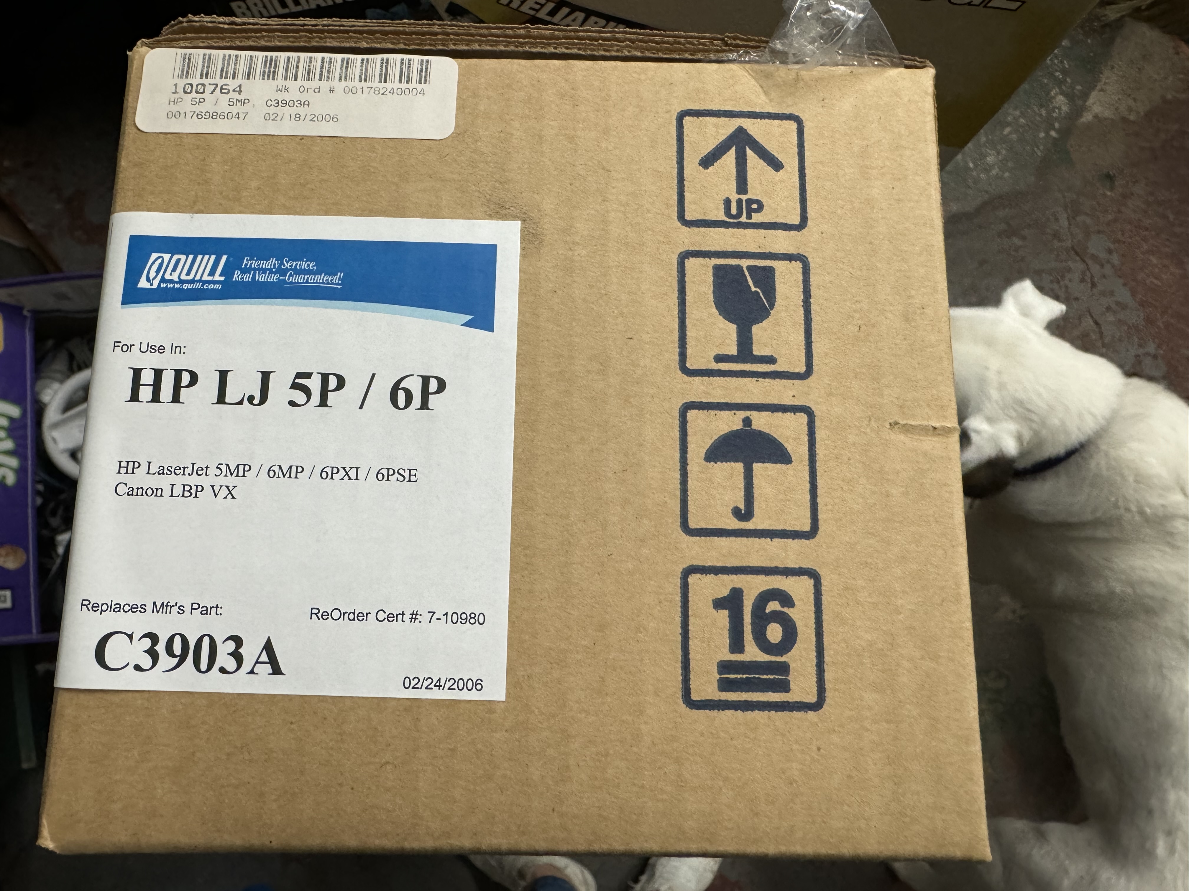 HP C3903A Black Toner Cartridge for LaserJet 5P/6P