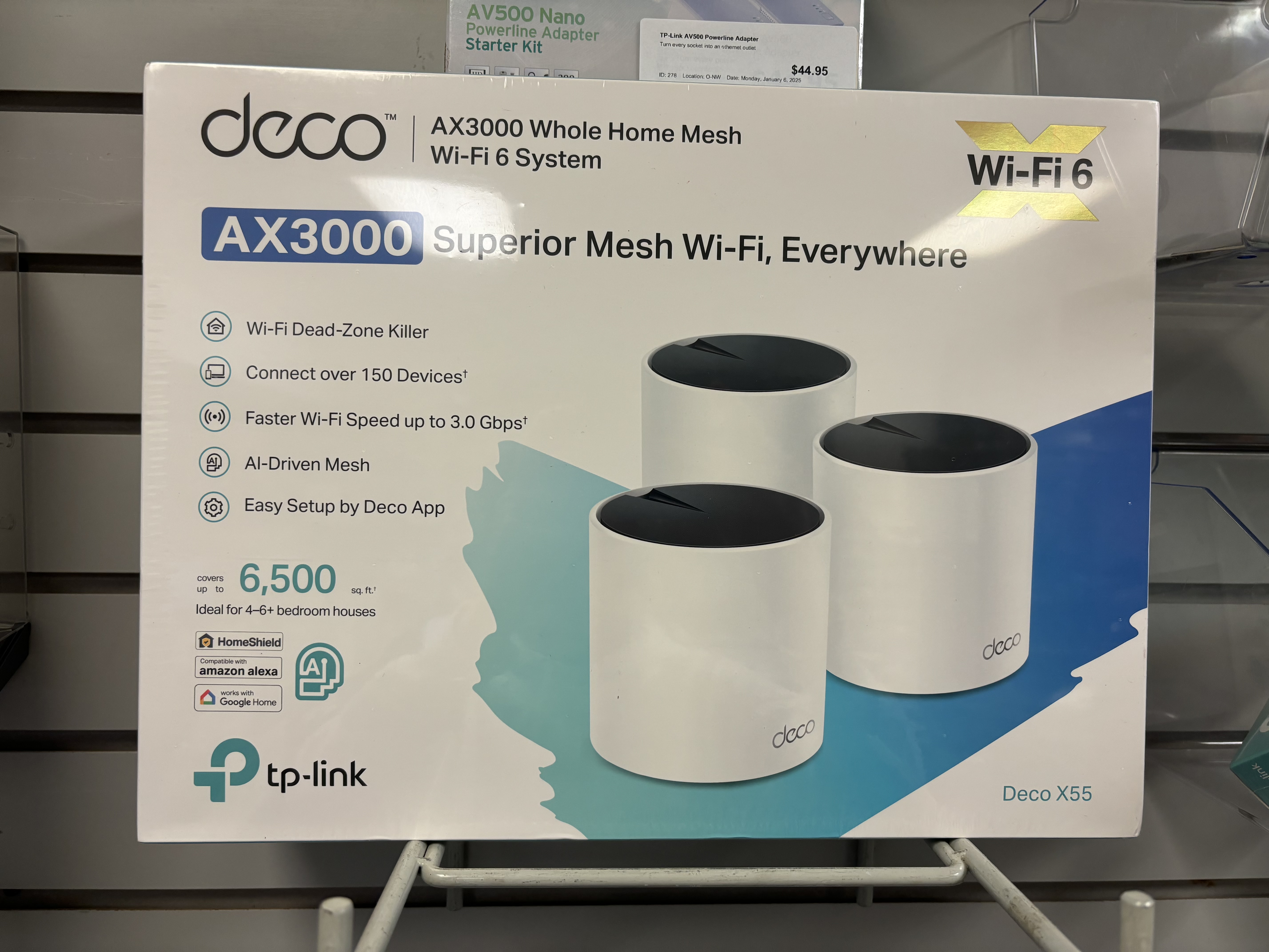 AX3000 Home Mesh Wi-Fi 6 System