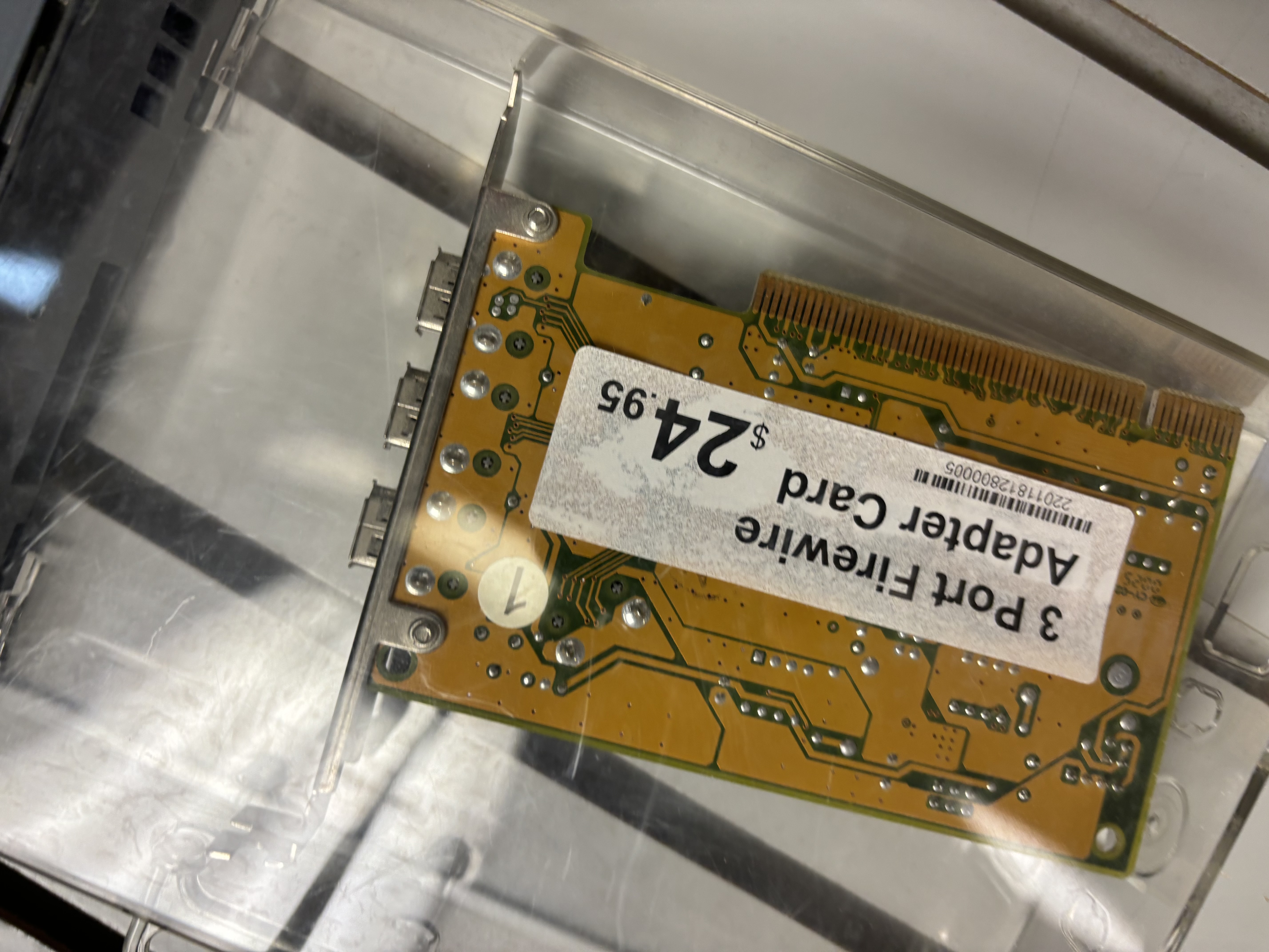 3 Port Firewire Adapter Card