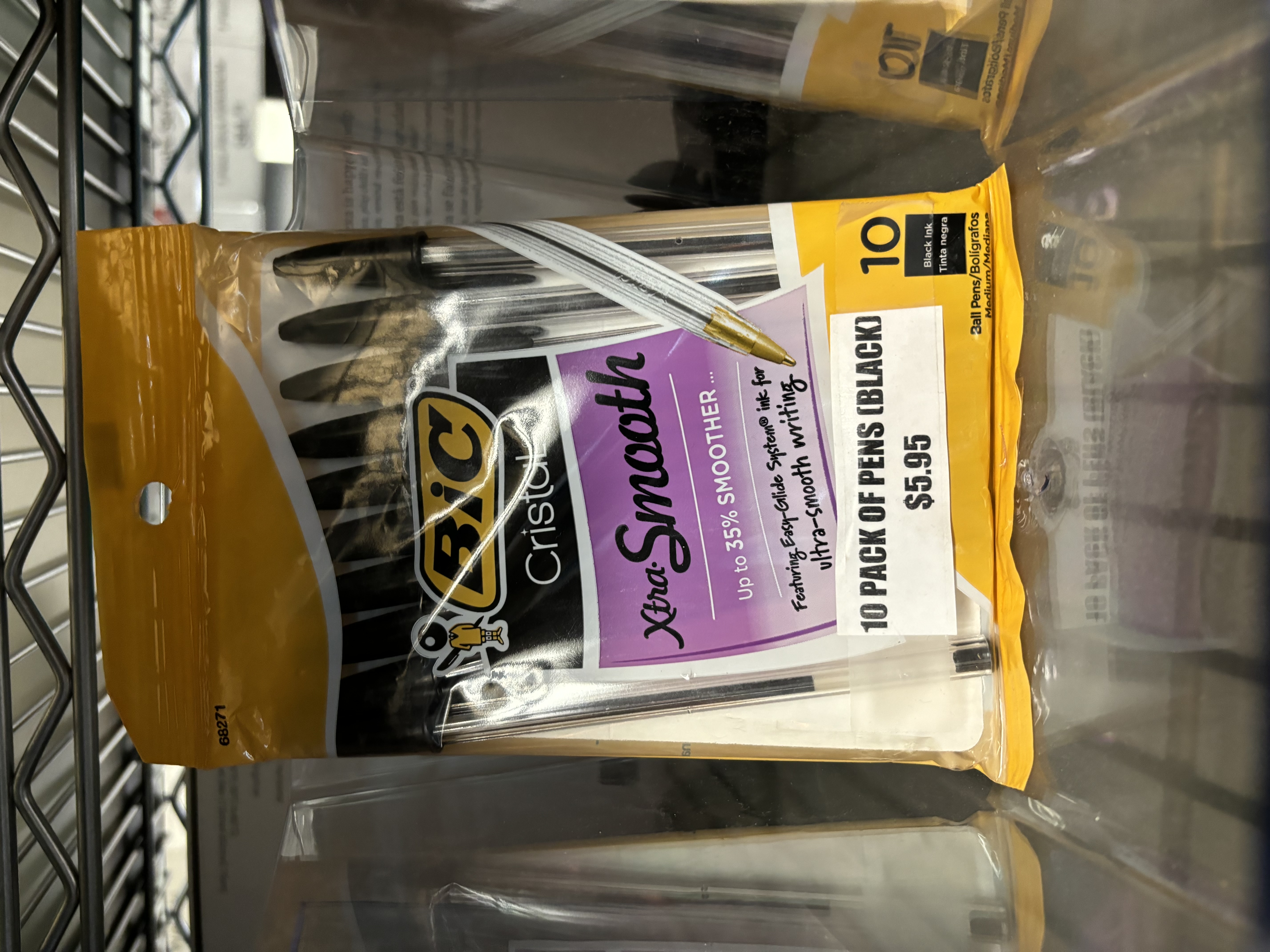 10 Pack of Black Pens