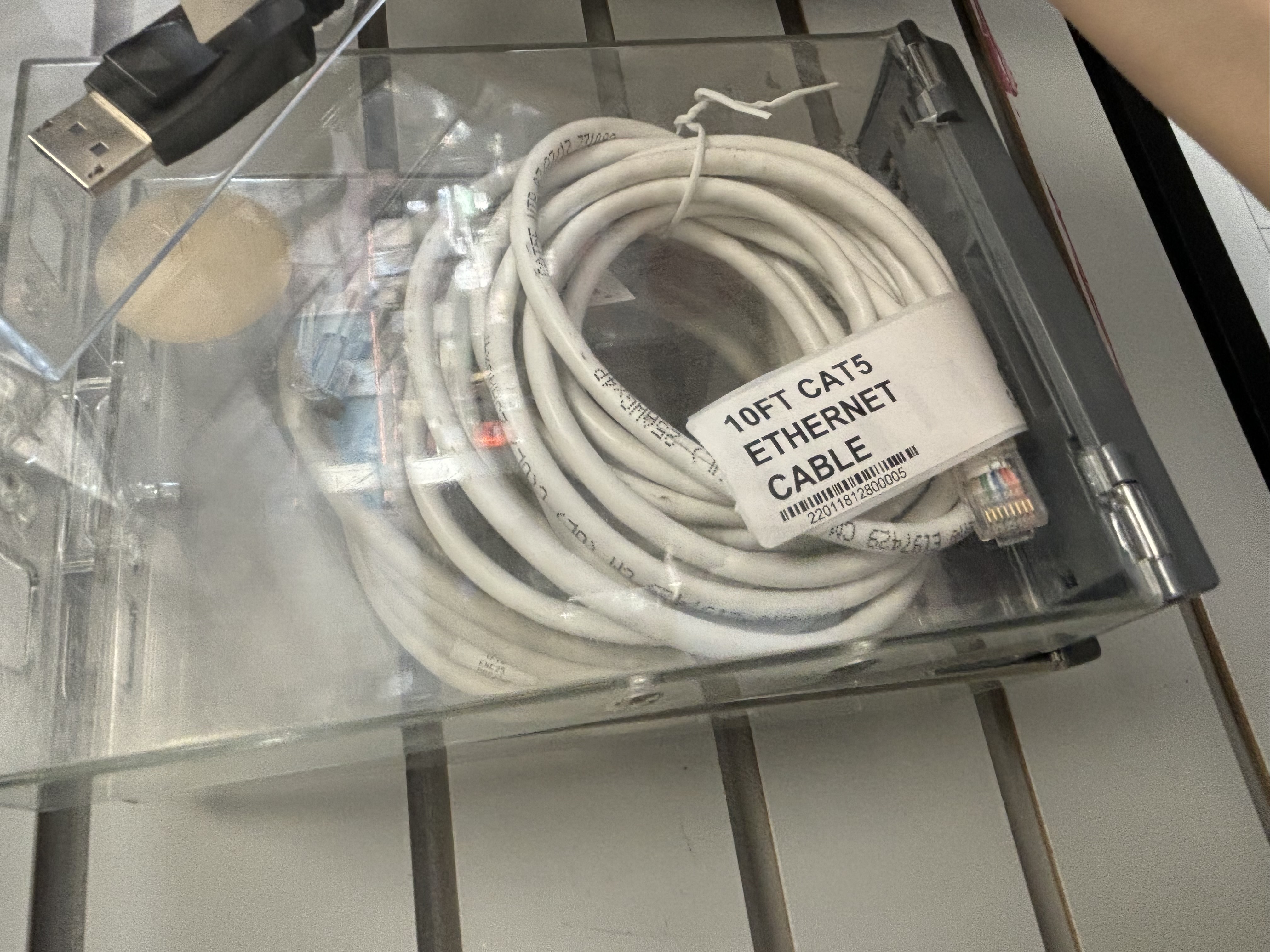 10FT CAT5 Ethernet Cable