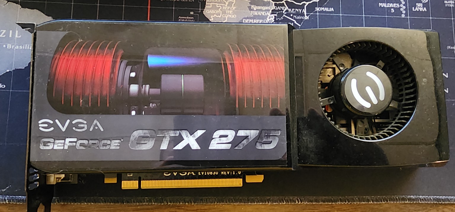 EVGA GeForce GTX 275 896MB GDDR3 Graphics Card