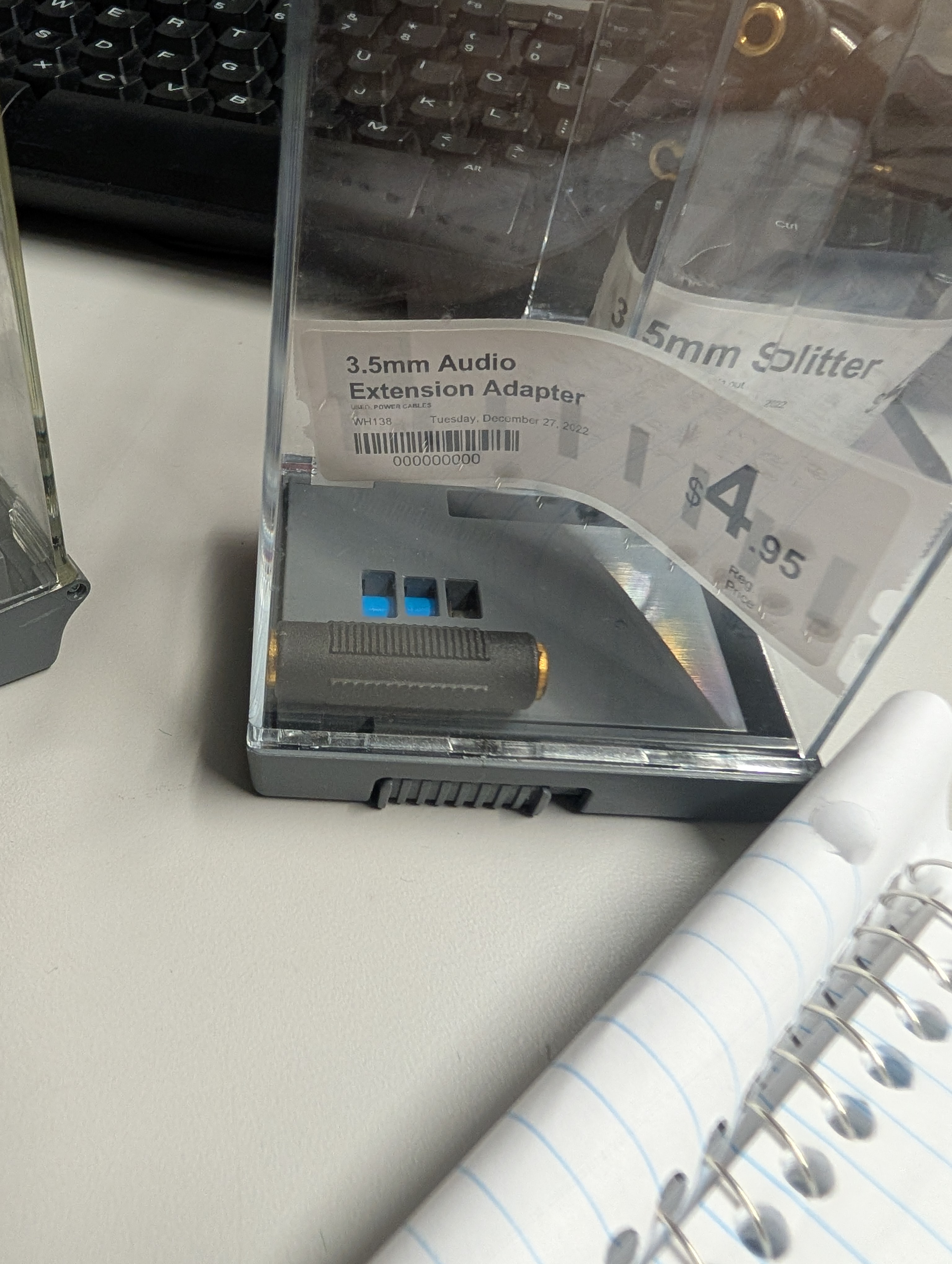 3.5mm Audio Extension Adapter