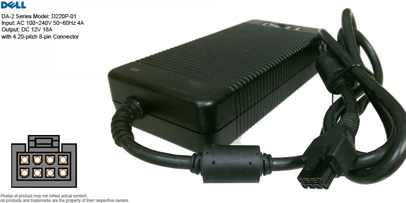 Dell DA-2 Power Supply (Model D220P-01)